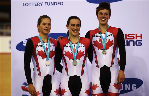 You are currently viewing Dr. Vie’s athlete Jasmine Glaesser reports on silver medal at London World Cup Track Cycling