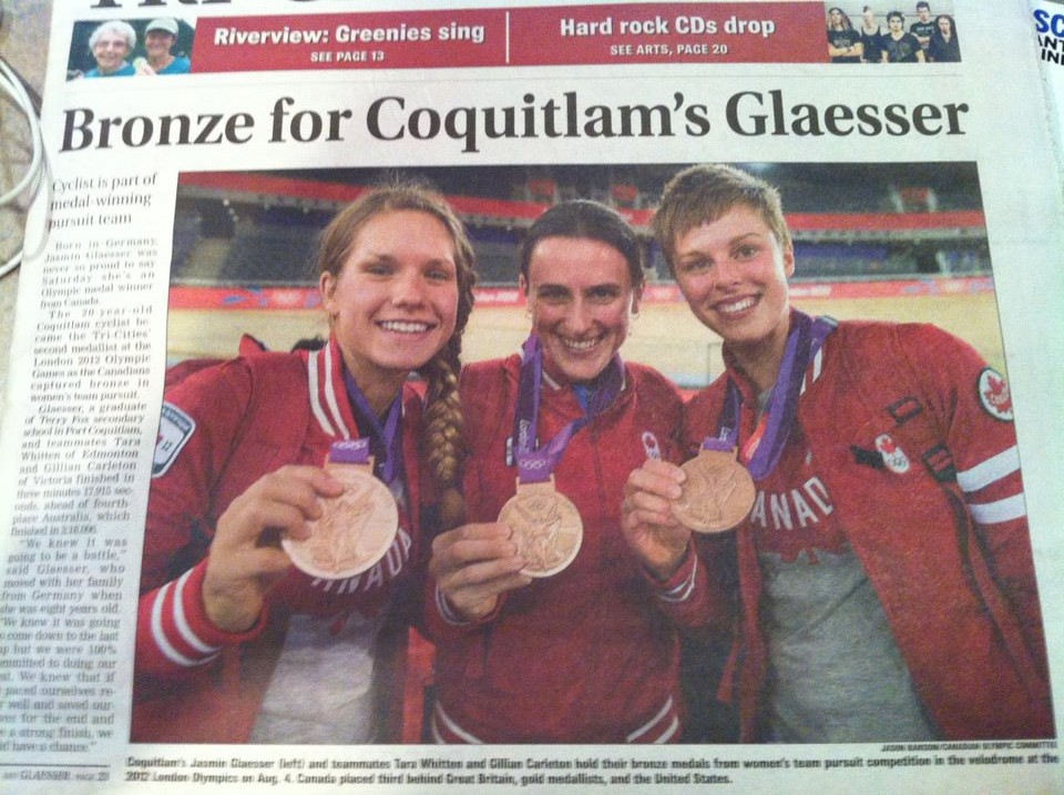 You are currently viewing Dr. Vie’s cyclists win Bronze Medal at London Olympics Team Pursuit