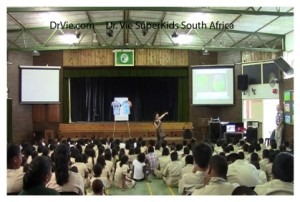 Read more about the article Dr. Vie SuperKids in South African Schools