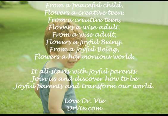 How to raise peaceful children in a troubled world