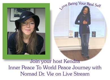 Inner Peace to World Peace with your Co Host Kendra