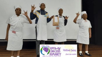 Dr Vie SCH vocational skills training and sustainable jobs in Africa. Regenerating planet