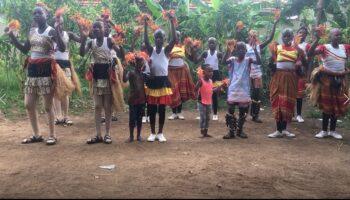 Dr Vie Super Conscious Humanity Kwanzaa 2021 with Dance Africa Dance celebration from young group in East Uganda