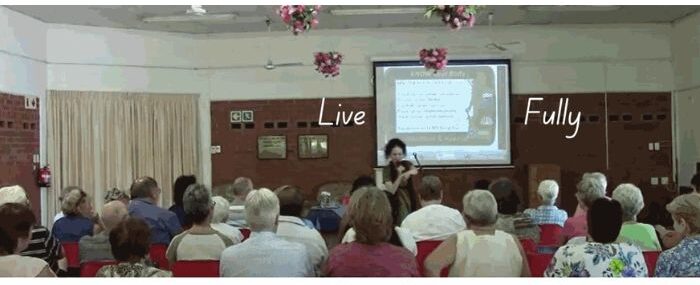 DDr Vie workshops for the elderly to live quality of life