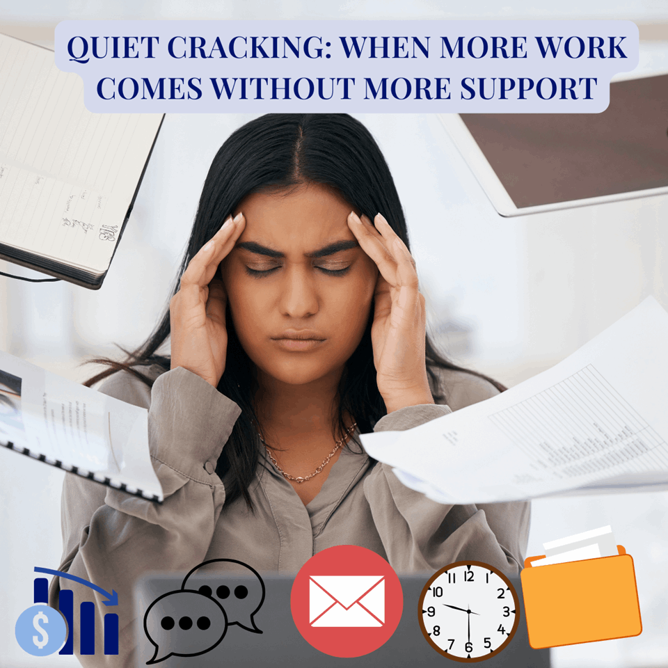 Quiet cracking to burnout