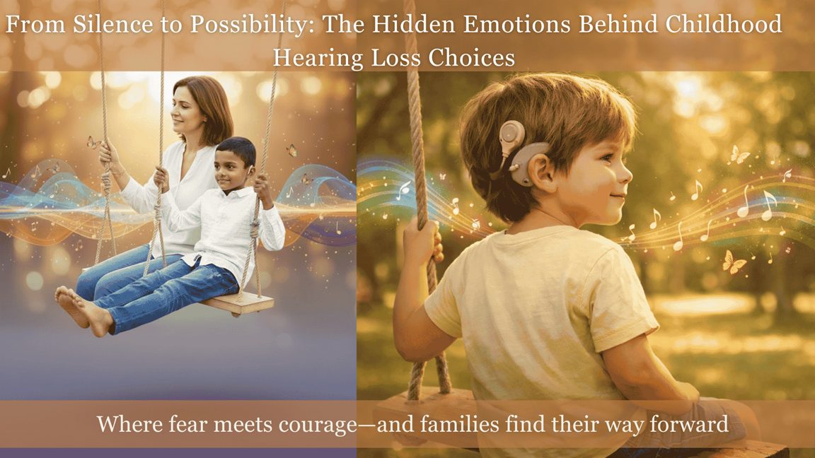 Childhood deafness and hearing loss and decisions parents face