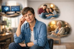 Are you stressing at work, while raising kids and supporting aging parents?