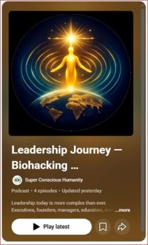 Biohacking consciousness with Dr Vie podcast Season One
