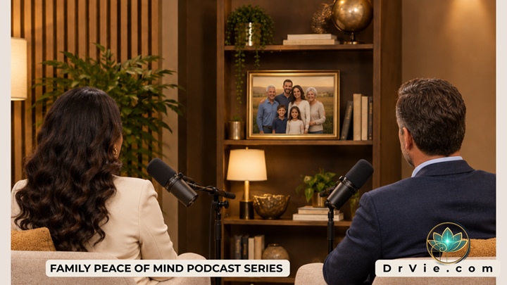 Family Peace of Mind Podcast series with Dr. Vie