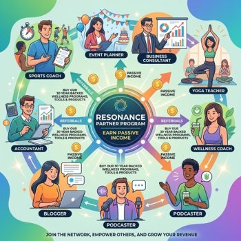 Resonance Referral Partner passive income with Dr Vie Wellness